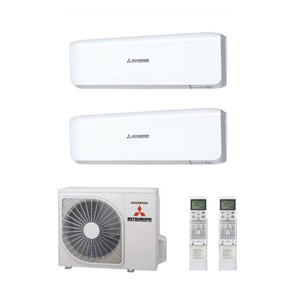 Mitsubishi heavy multi split 2,0kw + 3,5kw
