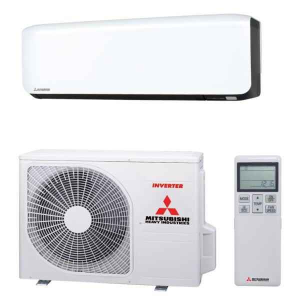 Mitsubishi Heavy 5,0kw Contrast zwart-wit (SRK50ZS-WFB)